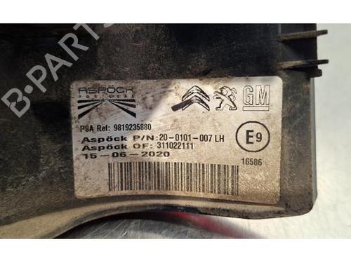 Left taillight CITROËN BERLINGO Box Body/MPV (K9) 1.5 BlueHDi 130 | BP32632893C34 