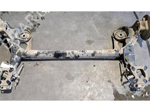 Used Rear axle PEUGEOT PARTNER Box Body/MPV (K9) 1.6 BlueHDI 100 (99 hp) 23635667