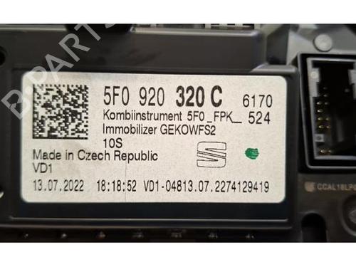 Instrument cluster SEAT ATECA (KH7, KHP) 1.0 TSI | BP39732404C47 - Image 4