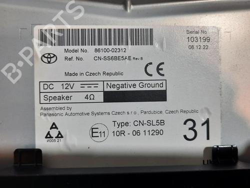 Multifunctionele display TOYOTA COROLLA Saloon (_E21_) 1.8 VVTi Hybrid (ZWE211) | BP29985101C48 