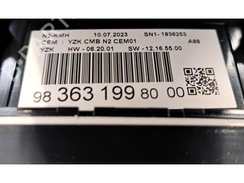 Instrument cluster CITROËN C3 AIRCROSS II (2R_, 2C_) 1.5 BlueHDi 110 | BP30473516C47 