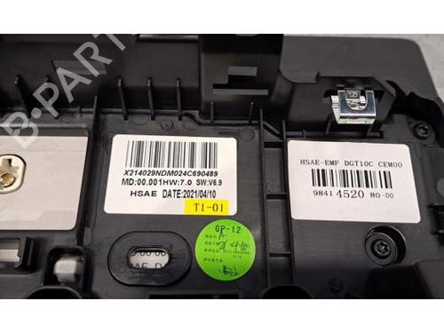 Display monitor PEUGEOT 208 II (UB_, UP_, UW_, UJ_) e-208 | BP29879464C48
