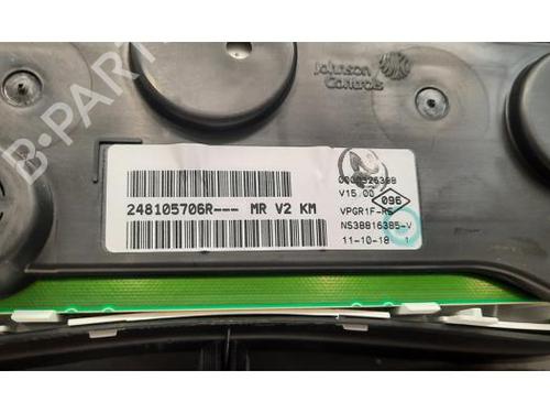 Instrument cluster DACIA SANDERO II TCe 90 (B8M1, B8MA, B8AC) | BP39180036C47 - Image 4