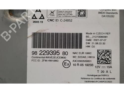 Radio CITROËN C3 / C3 ORIGIN III (SX) 1.5 BlueHDi 100 (SXYHYP, SXYHTU) | BP21071002E6 