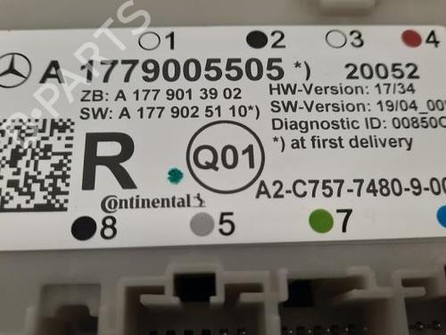 Used Electronic module MERCEDES-BENZ A-CLASS Saloon (V177) AMG A 35 4-matic (177.151) (306 hp) 23588033