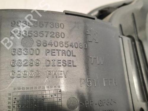 Fuel flap PEUGEOT 308 III (FB_, FH_, FP_, F3_, FM_) PureTech 110 (FPHNPL) | BP23584607C131 