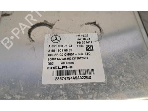 Engine control unit (ECU) MERCEDES-BENZ SPRINTER 3-t Van (B910) 214 CDI (910.621, 910.623) | BP23867758M57 