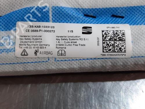 Left curtain airbag SEAT LEON (5F1) 2.0 TDI | BP24832033C11 