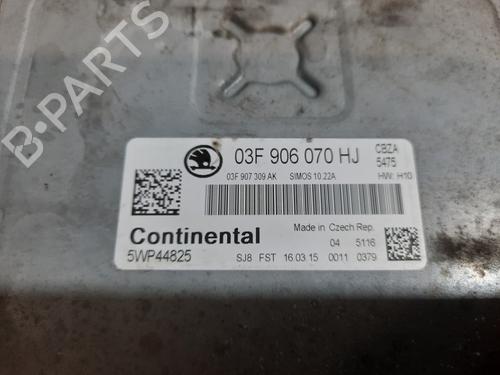 Engine control unit (ECU) SKODA ROOMSTER (5J7) 1.2 TSI | BP15544746M57 