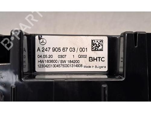 Climate control MERCEDES-BENZ A-CLASS Saloon (V177) A 180 (177.184) | BP31076430I5 
