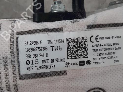 Left door airbag VW GOLF VII (5G1, BQ1, BE1, BE2) 1.4 TGI CNG | BP10872439C52 