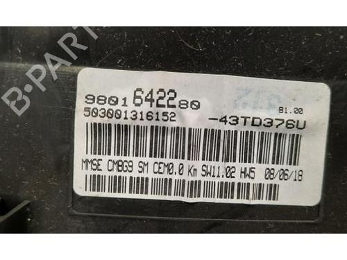Instrument cluster CITROËN BERLINGO Box Body/MPV (B9) 1.6 HDi / BlueHDi 75 | BP23619955C47 
