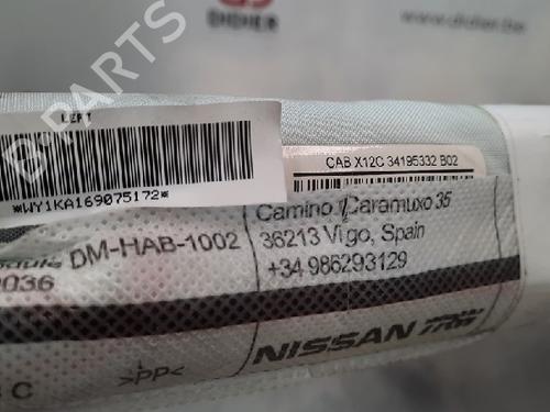 Left curtain airbag NISSAN JUKE (F15) 1.2 DIG-T | BP10886964C11 
