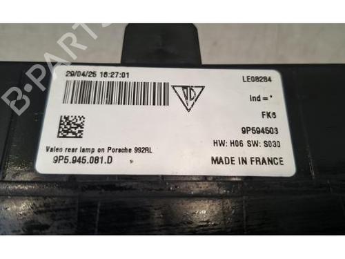 Rear center light PORSCHE 911 (992) Carrera GTS (992142) | BP39995147I39 - Image 2