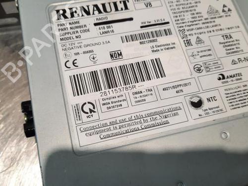 Radio RENAULT GRAND SCÉNIC IV (R9_) 1.3 TCe 140 (R9NB) | BP23579211E6 