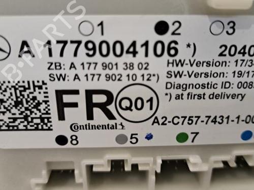 Electronic module MERCEDES-BENZ CLA (C118) CLA 250 e (118.386) | BP34198324M83 - Image 2