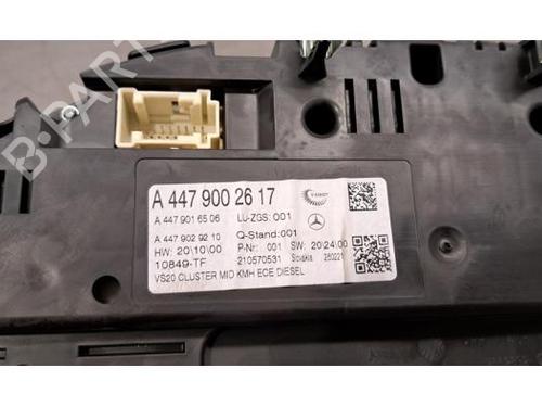 Instrument cluster MERCEDES-BENZ VITO Mixto (Double Cabin) (W447) 114 CDI (447.701, 447.703, 447.705) | BP23641972C47 