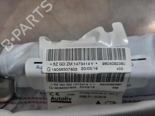 Left curtain airbag PEUGEOT 208 I (CA_, CC_) 1.2 VTI 82 | BP15033452C11 