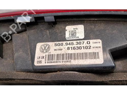 Left taillight VW GOLF VII (5G1, BQ1, BE1, BE2) 2.0 GTD | BP24459447C34 
