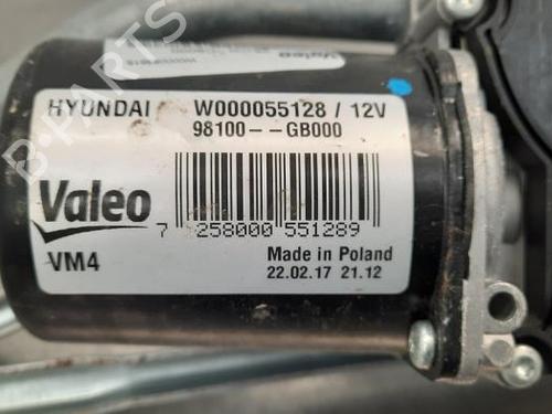 Front wipers mechanism HYUNDAI i20 II (GB, IB) 1.1 CRDi | BP23595549C83 