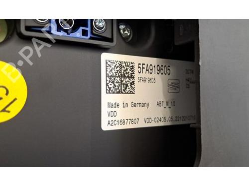 Display SEAT LEON (KL1, KLG) 2.0 TDI | BP34433574C48 - Image 4