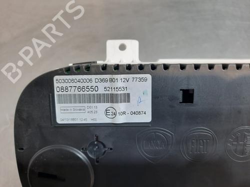 Instrument cluster FIAT PANDA (312_, 319_) 0.9 Natural Power (312PXN1A) | BP17112035C47 