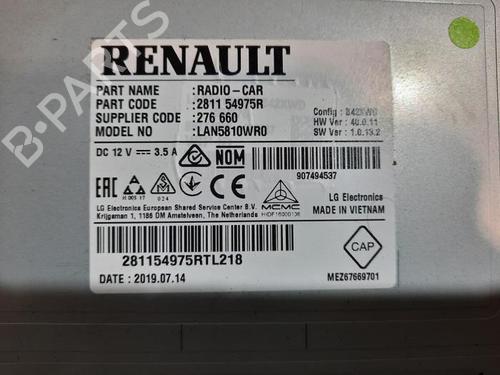 Radio RENAULT CLIO IV Grandtour (KH_) 0.9 TCe 90 | BP30331643E6 