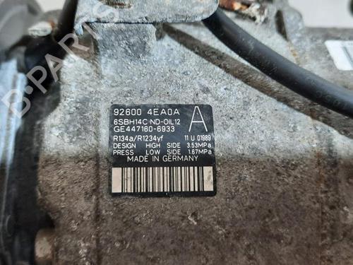 AC compressor NISSAN QASHQAI II SUV (J11, J11_) 1.5 dCi | BP23609215M34 