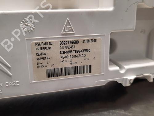 Instrument cluster PEUGEOT 308 II (LB_, LP_, LW_, LH_, L3_) 1.2 THP 130 | BP15035999C47 
