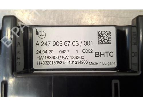 Climate control MERCEDES-BENZ CLA (C118) CLA 200 (118.387) | BP39064707I5 - Image 3