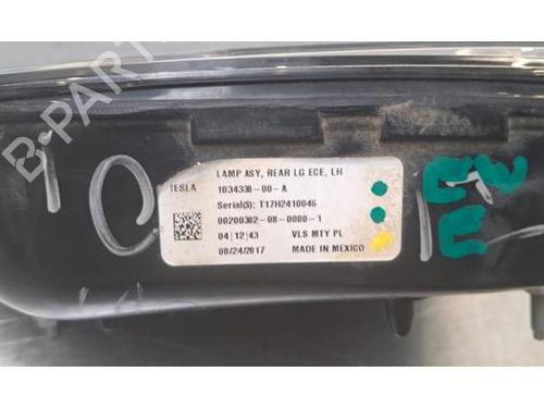 Left taillight TESLA MODEL X (5YJX) 100D AWD | BP37275495C34 - Image 2