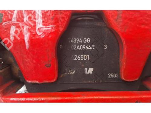 Left rear brake caliper AUDI A4 B9 (8W2, 8WC) 35 TFSI Mild Hybrid | BP38039395M107 - Image 3