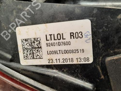 Left taillight HYUNDAI TUCSON (TL, TLE) 1.7 CRDi | BP23596779C34 