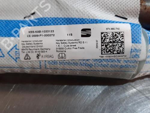 Høyre gardin kollisjonspute SEAT LEON (5F1) 2.0 TDI | BP24832032C12 
