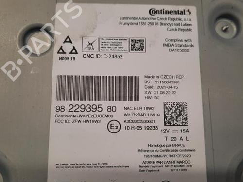 Radio CITROËN C3 / C3 ORIGIN III (SX) 1.5 BlueHDi 100 (SXYHYP, SXYHTU) | BP19649897E6 