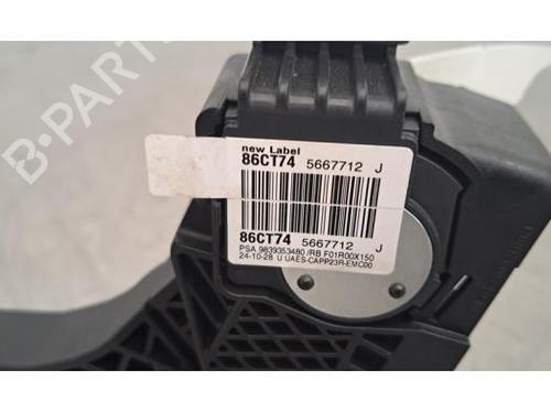 Pedal PEUGEOT EXPERT Van (V_) 2.0 BlueHDi 180 | BP28033223I4 