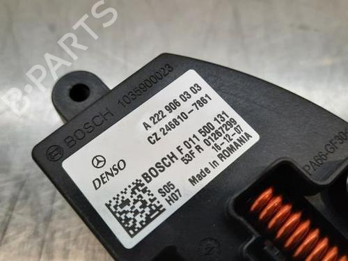 Heater resistor MERCEDES-BENZ CLA Shooting Brake (X117) CLA 180 (117.942) | BP23599669M108 