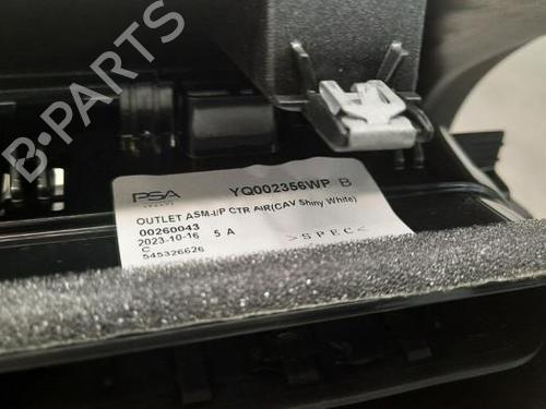 Air vent CITROËN C3 AIRCROSS II (2R_, 2C_) 1.2 PureTech 130 (2RHNYH) | BP23625653I21 
