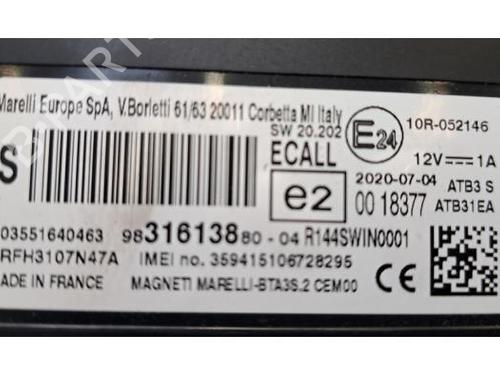 Electronic module PEUGEOT EXPERT Van (V_) 2.0 BlueHDi 120 | BP37162326M83 - Image 5
