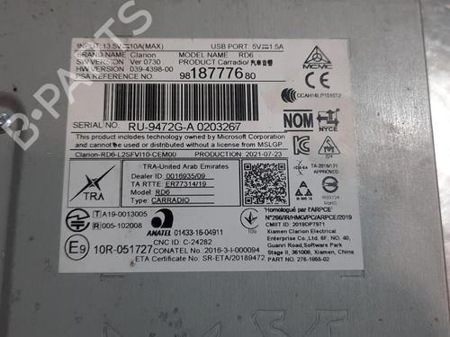 Radio OPEL VIVARO C Van (K0) 2.0 | BP24136793E6 