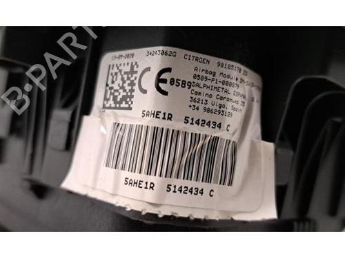 Driver airbag CITROËN BERLINGO Box Body/MPV (K9) 1.5 BlueHDi 75 | BP30187473C9
