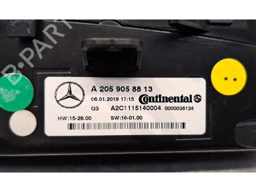 Climate control MERCEDES-BENZ C-CLASS (W205) C 200 d (205.007) | BP32376588I5