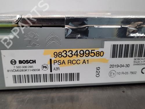 Radio CITROËN C3 III (SX) 1.2 THP 110 (SXHNPS, SXHNZT, SXHNZ6) | BP15028415E6 