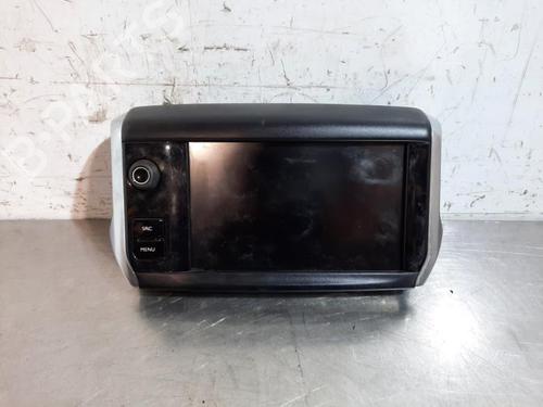 Multifunctionele display PEUGEOT 208 I (CA_, CC_) 1.5 BlueHDI 100 (102 hp) 23617880