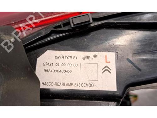 Left taillight CITROËN C5 X (ND_, NC_) PureTech 180 (ND5GFP) | BP34626776C34 - Image 3