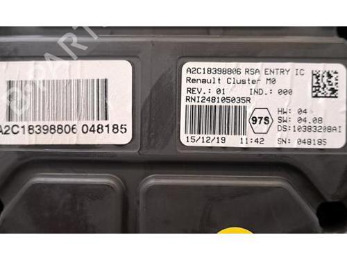 Instrument cluster RENAULT MASTER III Van (FV) 2.3 dCi 145 RWD (FV0E, FV0F, FV0T, FV10, FV12, FV11) | BP36772625C47  - Image 6