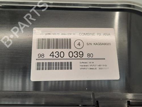Instrument cluster PEUGEOT 208 II (UB_, UP_, UW_, UJ_) 1.5 BlueHDI 100 | BP23593973C47 