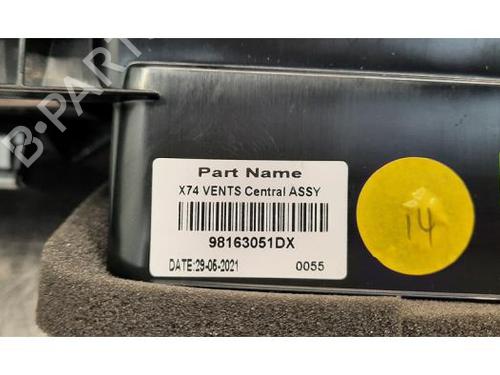 Air vent CITROËN C5 AIRCROSS (A_) 1.2 PureTech 130 (ARHNSJ) | BP23626522I21 