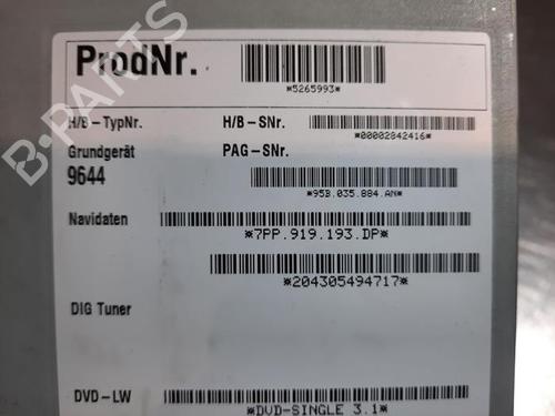 Display monitor PORSCHE MACAN (95B) 3.0 S Diesel | BP30629452C48