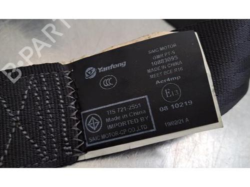 Rear right seatbelt MG MARVEL R EV (EP21) | BP37287976I28 - Image 3